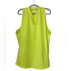 Slazenger Bright Lime Tank Top
